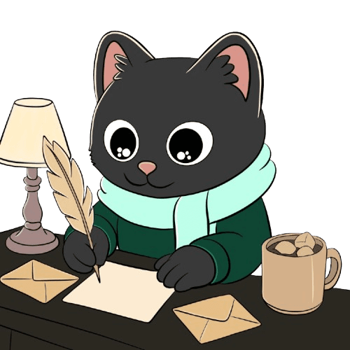 Siggy writing letters